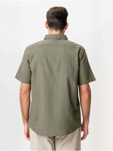 TeeShoppen Hemd Linen Blend in Army