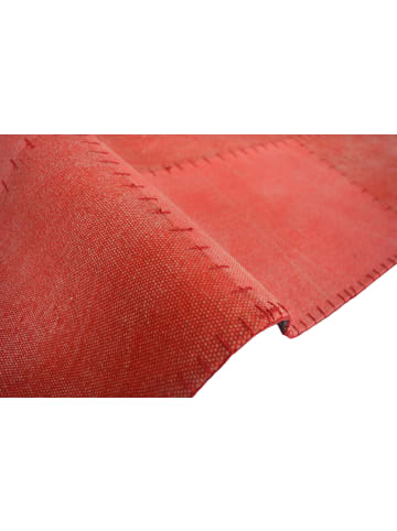 Kayoom Kurzflor Teppich Lyrical 110 in multi - rot - rechteckig