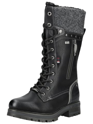 Mustang Stiefelette in Schwarz