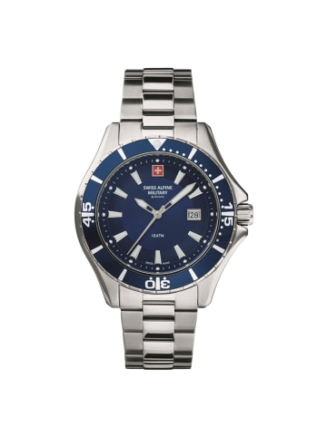 Swiss Military Quarzuhr 7040.1135SAM in Silber