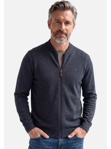 Redmond Strickjacke Basic in Dunkelblau