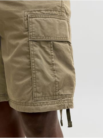 JACK & JONES PLUS Cargo Shorts in Olive Night