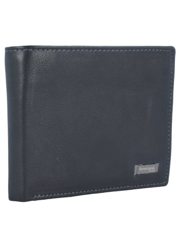 Greenland Nature Black Nappa Geldbörse RFID Leder 11 cm black