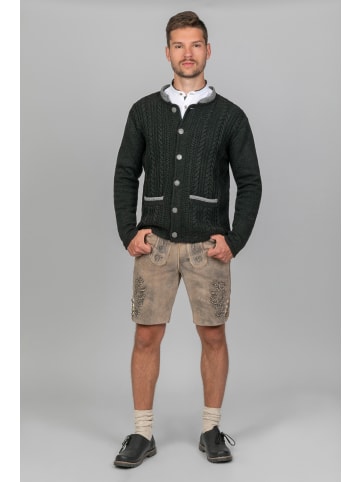 Edelnice Trachten Strickjacke Jakob Dunkelanthrazit in grau