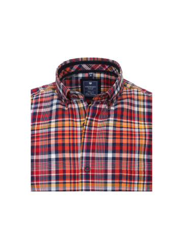 Redmond Langarm FreizeitHemd für Herren in rot