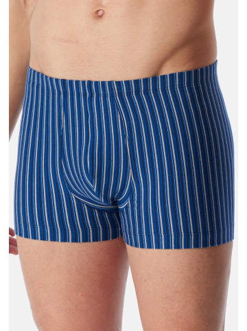 Schiesser Retro Short / Pant 95/5 Essentials in Dunkelblau / blau
