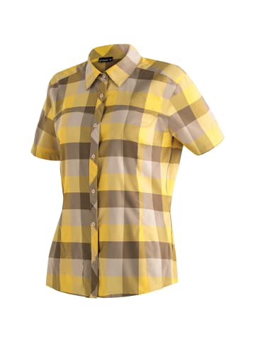 Maier Sports Kendra S/S W Da-Bluse 1/2 Arm el. in Gelb7010