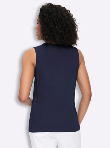 Sieh an! Shirttop in marine