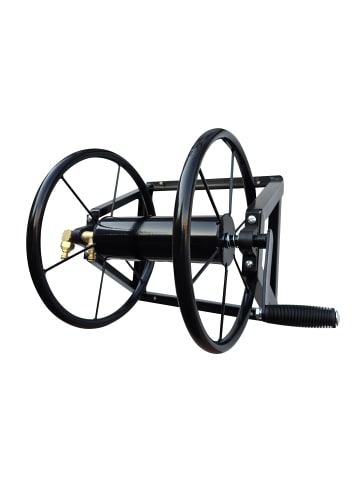 relaxdays Schlauchtrommel in Schwarz - 60 m