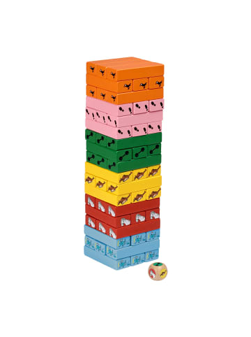 Pippi Langstrumpf Turmspiel 44389000 in multicolor