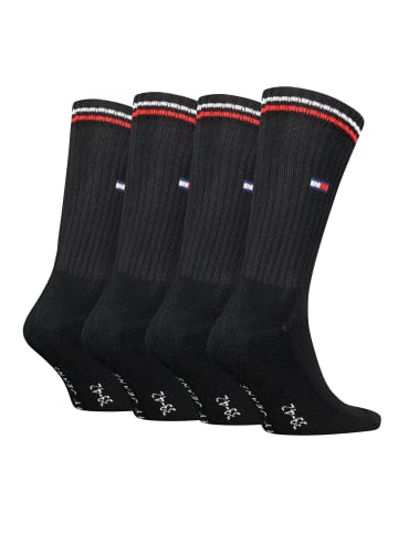 Tommy Hilfiger Socken TH UNI TJ SOCK 4P ICONIC in Schwarz