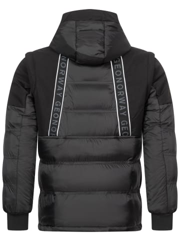 Geographical Norway Jacke in Schwarz