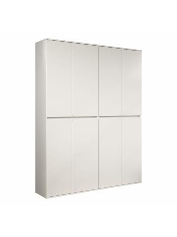 ebuy24 Kleiderschrank Nevada Weiß 148 x 34 cm