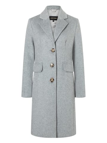 More & More klassischer Blazermantel, Wollmischung in warm grey melange