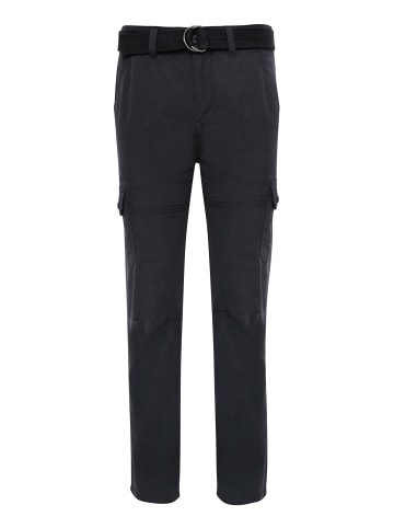 Threadbare Cargo-Hose THB Trouser Pane in Black