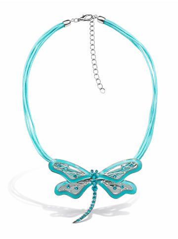 collezione alessandro Kurze Kette " Dragonfly " in türkis