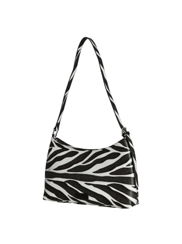 Seidenfelt Fjone - Schultertasche 32 cm (black) in zebra