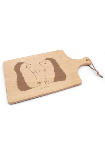 Mr. & Mrs. Panda Holzbrett Igel Liebe ohne Spruch in Transparent