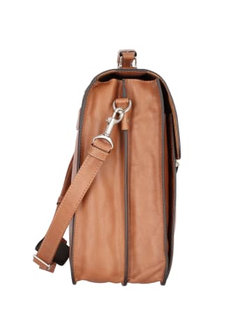 PICARD Toscana Aktentasche Leder 42 cm Laptopfach in camel