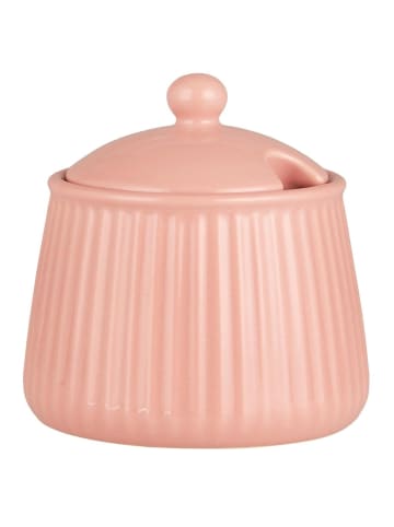 IB Laursen Zuckerschale Mynte Butter Cream – Romantisches Geschirr in coral al