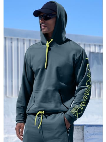 LE JOGGER Kapuzensweatshirt in petrol