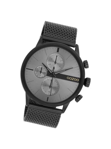 Oozoo Armbanduhr Oozoo Timepieces schwarz groß (ca. 45mm)