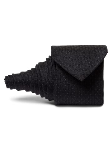 Andrew James Seidenkrawatte in schwarz - 0001