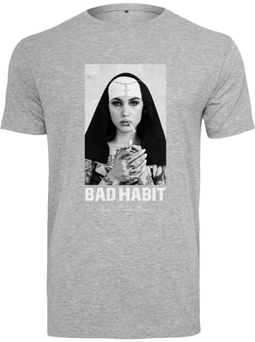 Mister Tee T-Shirt "Bad Habit Tee" in Grau