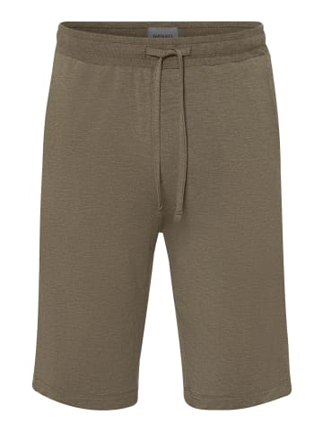 Hanro Pyjamashorts Casuals in dark elmwood melange