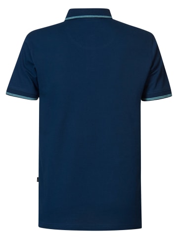 Petrol Industries Klassisches Poloshirt Radiant in Blau