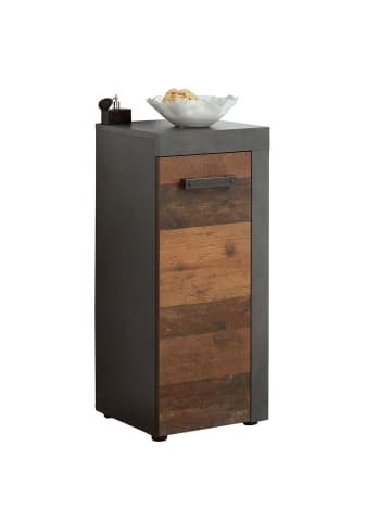 ebuy24 Badschrank CancunIndy Eiche Dekor 36 x 31 cm