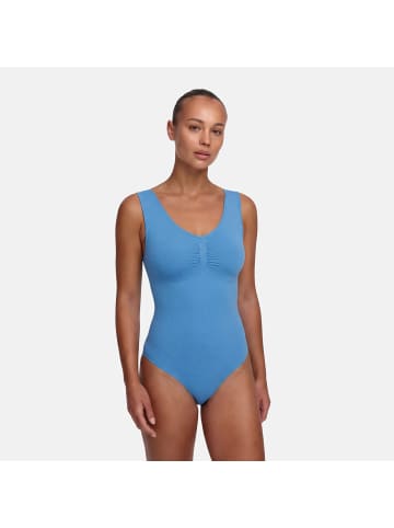 CFAB Figurformender Body mit Slip in Silberseeblau