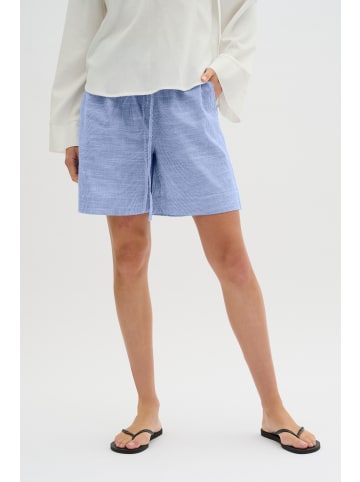 My Essential Wardrobe Shorts SkyeMW Casual fit in Delft Blue Striped