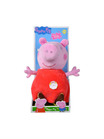 Peppa Pig Kuscheltier Plüsch Peppa mit Sound, 22cm, 6 Monate - 5 Jahre