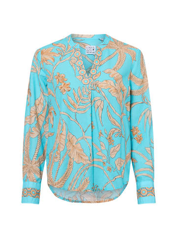 EMILY VAN DEN BERGH  Bluse in aqua beige - 0001
