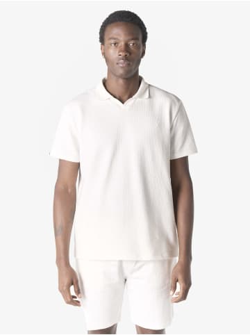 KOROSHI Normal polo fancy basic Ã¼bergrÃ¶sse in weiß
