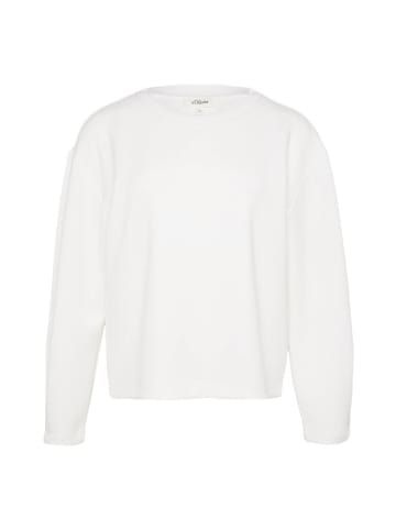 S.OLIVER RED LABEL Sweatshirt in creme