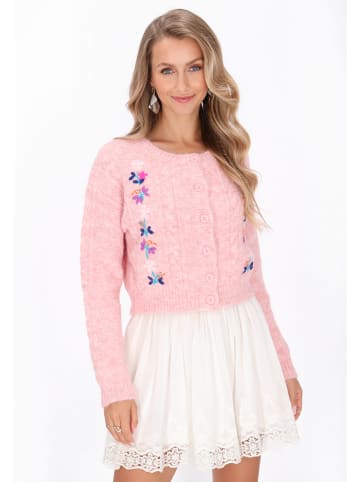 IZIA Cardigan in rose