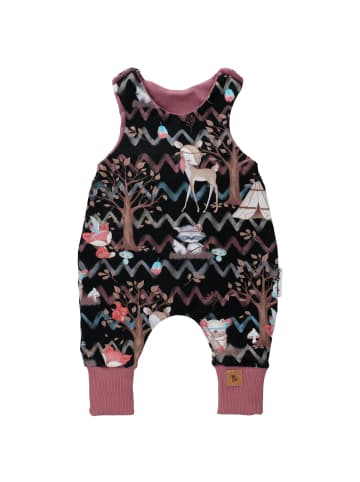 Land-Juwelen Strampler Handmade Waldtiere in multicolor