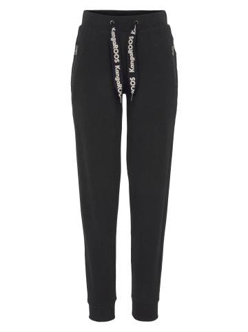 Kangaroos Jogginghose in schwarz