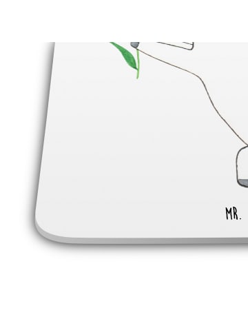 Mr. & Mrs. Panda Tassenuntersetzer Einhorn Blume ohne Spruch in Weiß