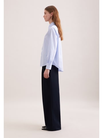 Seidensticker Hemdbluse Regular in Mittelblau
