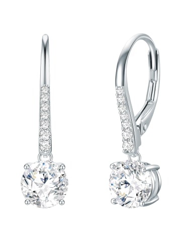 Trilani Ohrhänger aus Sterling Silber mit Zirkonia in silber