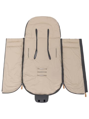 fillikid Babyfußsack Sommer Light Trend 95x50 cm Exklusiv in Grau