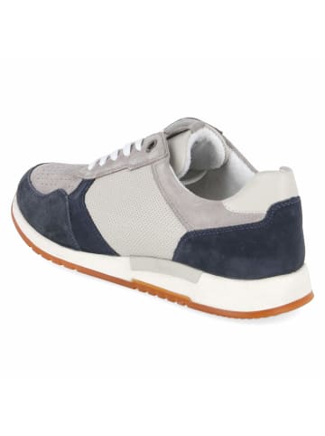 Sioux Schnürhalbschuh in grau-kombi