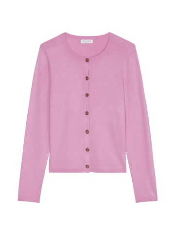 Marc O'Polo Feinstrick-Cardigan slim in berry lilac