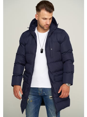 SOULSTAR Parka - S2ROROS Steppmantel Steppjacke in Navy