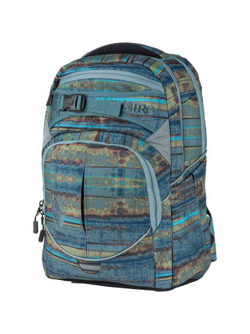 Nitro Superhero Schulrucksack 44 cm frequency blue