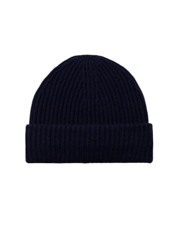 Style Republic Mütze aus Kaschmir-Woll-Gemisch in Dunkelblau