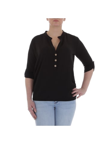 Ital-Design Bluse in Schwarz